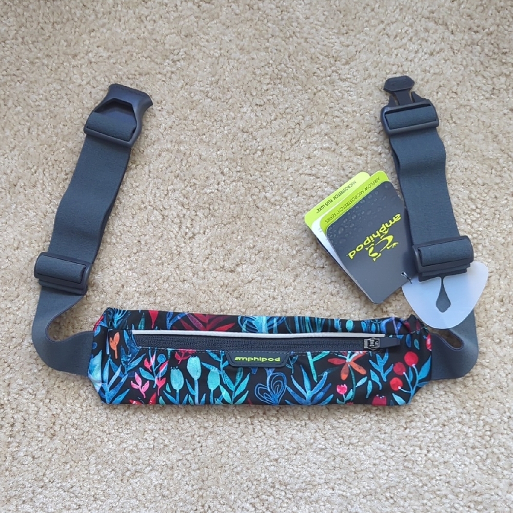 NWT Amphipod Running Belt (Floral)